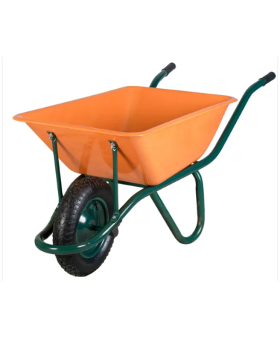 Carro de mao laranja