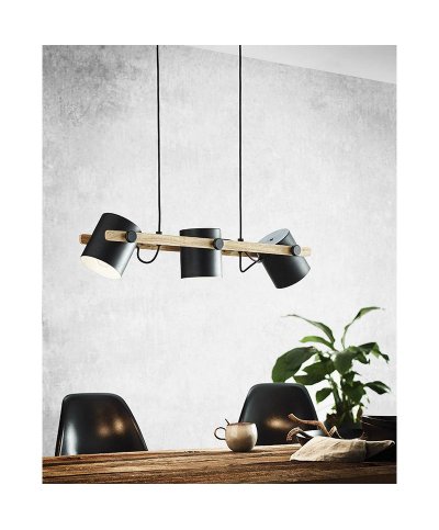 Candeeiro de teto suspenso Hornwood 3xE27