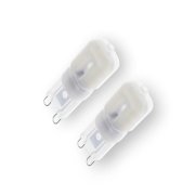Pack 2 lampadas led G9 2,5W 250lm 6000K LG04652