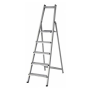 Escadote potente aluminio 4 degraus