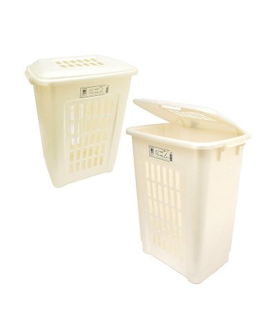 Cesto roupa 60L perola
