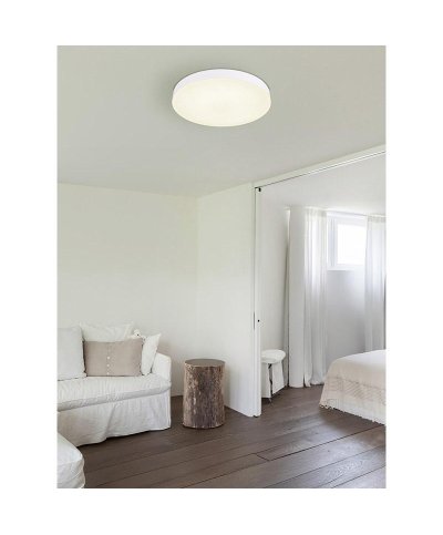 Candeeiro teto Matthew branco 40cm 36w