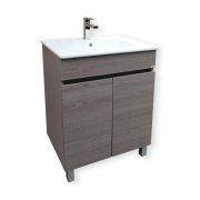 Conjunto movel + lavatorio Luup estepa 60cm