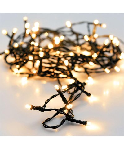 Grinalda multifuncoes 24 leds branco quente (3xAA)