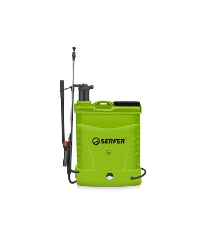 Pulverizador Manual+Bateria 16L