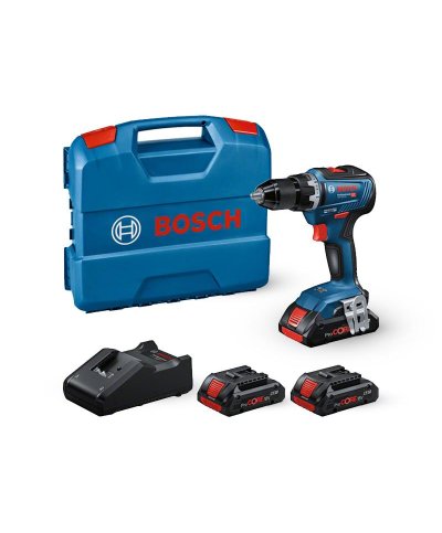 Aparafusadora/berbequim s/fio GSR 18V-55+3x ProCORE18V 4.0Ah+GAL 18V-40+mala