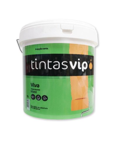 Tinta plastica VIP Viva mate V35 int/ext br 15lt