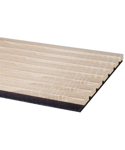 Ripado 2600x300x18mm carvalho claro (2 peças)