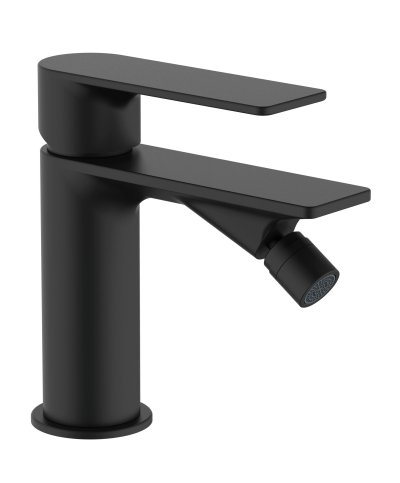 Monocomando Bide Prisma preto mate