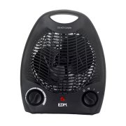 Aquecedor Elétrico EDM 1000-2000W Preto | Casa Alves
