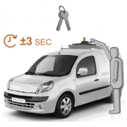 Fixador de escadas a viaturas