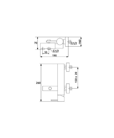 Monocomando Banheira SEA