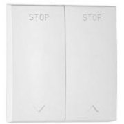 Tecla p/inversor persiana Efapel branca