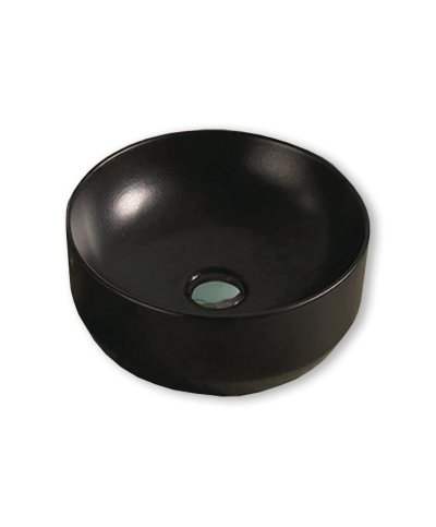 Lav. Valencia preto mate 35x35x12,5