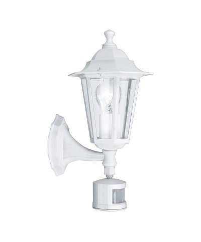 Aplique ascendente c/ sensor LATERNA branco 22464