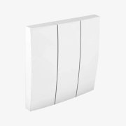 Tecla tripla Efapel branca 90661