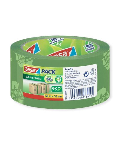 Tesapack Ecologo 66:50 verde impresso