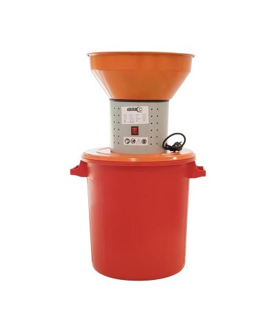 Moinho de cereais com balde