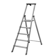 Escadote Profissional de aluminio 5 degraus 06.702