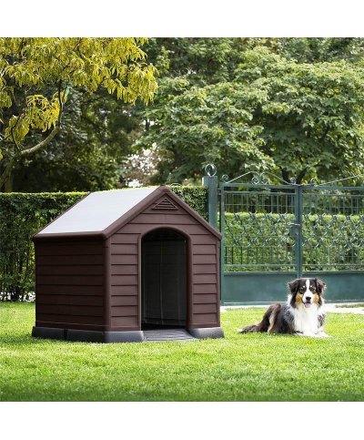 Casota para cao em resina 99x99x95cm