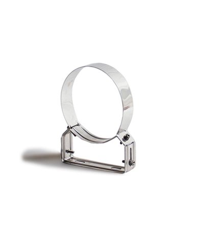 Abracadeira inox mural 180mm