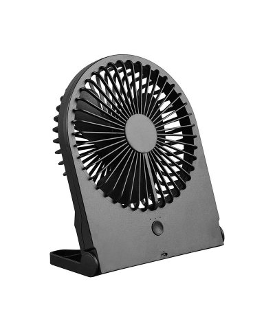 Ventoinha de mesa preta USB