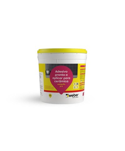 Cimento cola Weber Fix Pro Branco 8 Kg
