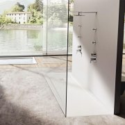 Base duche Sanitana Rocks branca 150x90 SP3015DC384100000