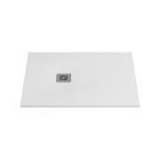 Base duche Sanitana Strat branca 100x80