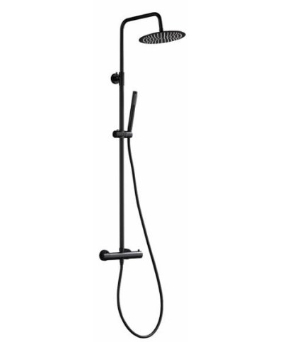 Sistema duche MX Ella termostatica preto mate