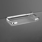 Cesto rectangular Krom 20x9x3cm rf. 6605100