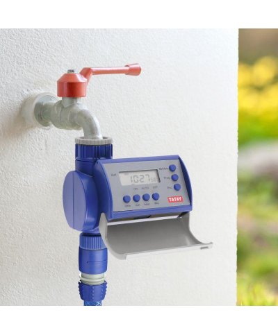 Programador electrónico de rega