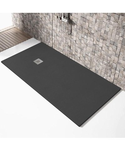 Base de duche Casa Alves Cubo antracite 120x80