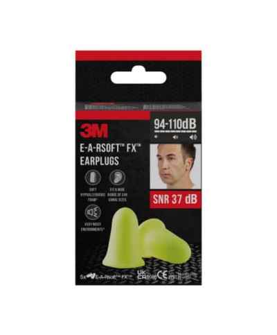 Tampoes auriculares E-A-RSoft (94-105 dB) 5 pares