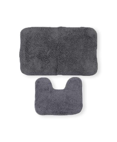 Conjunto 2 tapetes de WC (50x70 - 40x50cm)