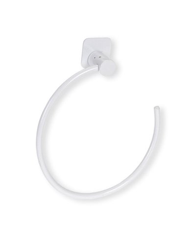 Toalheiro redondo aco revestido br. Ø 18cm