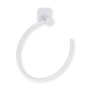 Toalheiro redondo aco revestido br. Ø 18cm