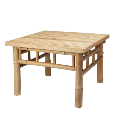 Mesa centro bamboo 57x57x38cm