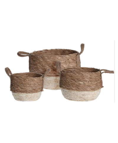 Cesto natural 25x25x18cm