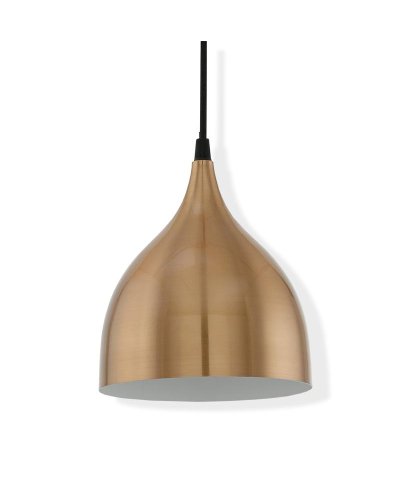 Suspensao aco coretto 1XE27 60W Ø17cmx110cm