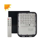 Projector Solar Led 50w com Placa solar 5000k IP65