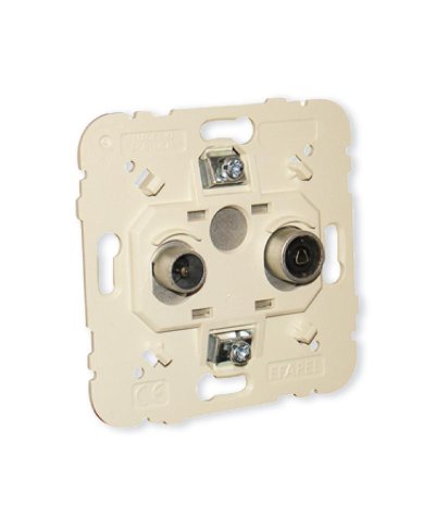 Tomada R-TV terminal Efapel 21554