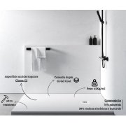 Base de duche Casa Alves Cubo antracite 120x80