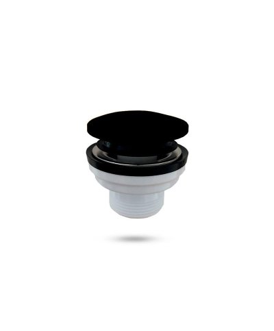 Valvula lavatorio clic-clac preta