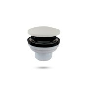 Valvula lavatorio clic-clac branca