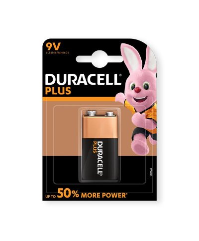 Pilha alc MN 1604 plus K1 9V 6LR61 (1 uni) MEPP6LR61