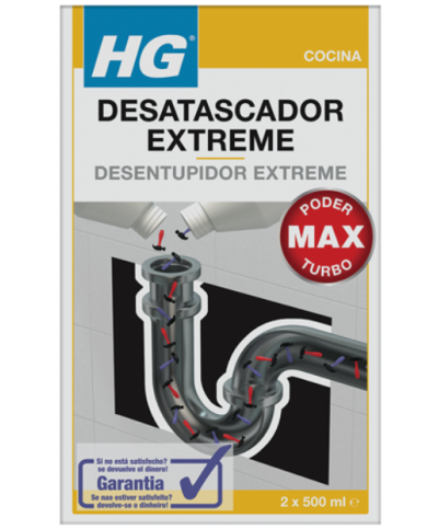 Desentupidor extreme HG 2x0.5L