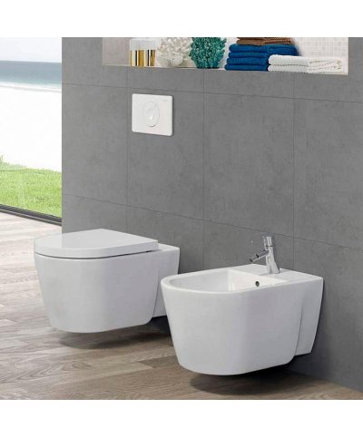 Sanita Suspensa Sanitana Coral Rimless | Casa Alves