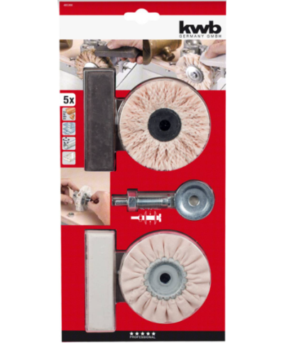 Conjunto de polimento p/ berbequim