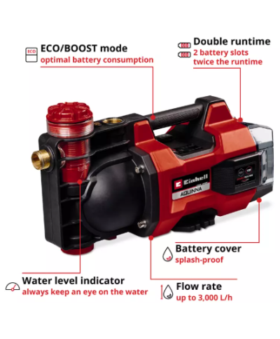 Bomba transfega Aquinna 18/30FLed solo